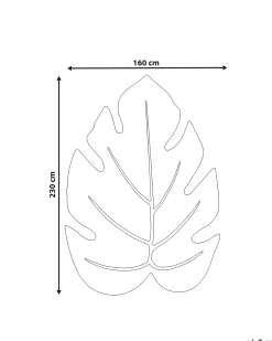 Tappeto NAINITAL Marrone scuro 160 x 230 cm Lana