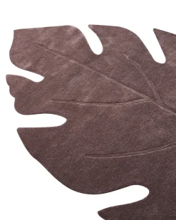 Tappeto NAINITAL Marrone scuro 160 x 230 cm Lana