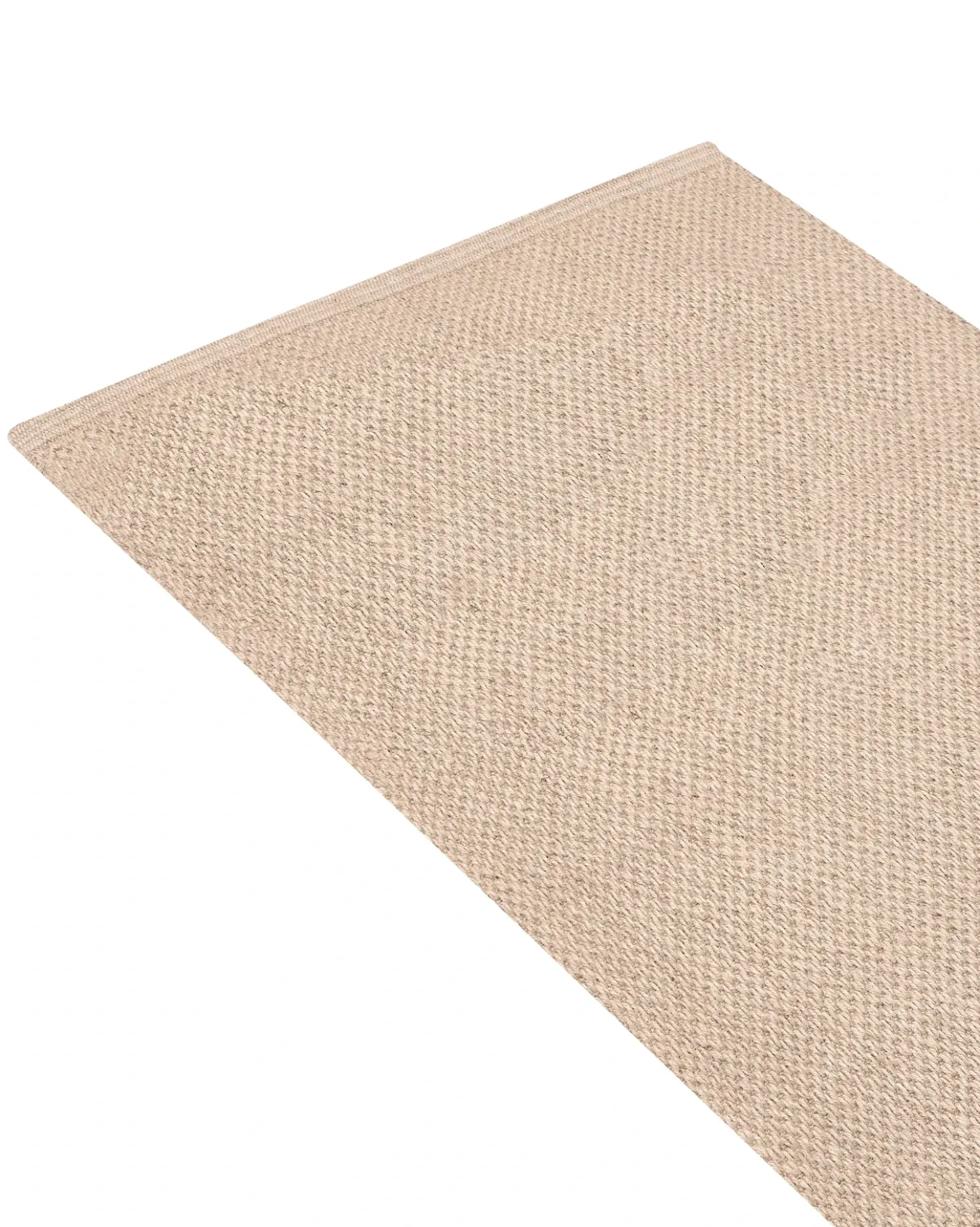Tappeto NANDED Beige chiaro 80 x 300 cm Iuta