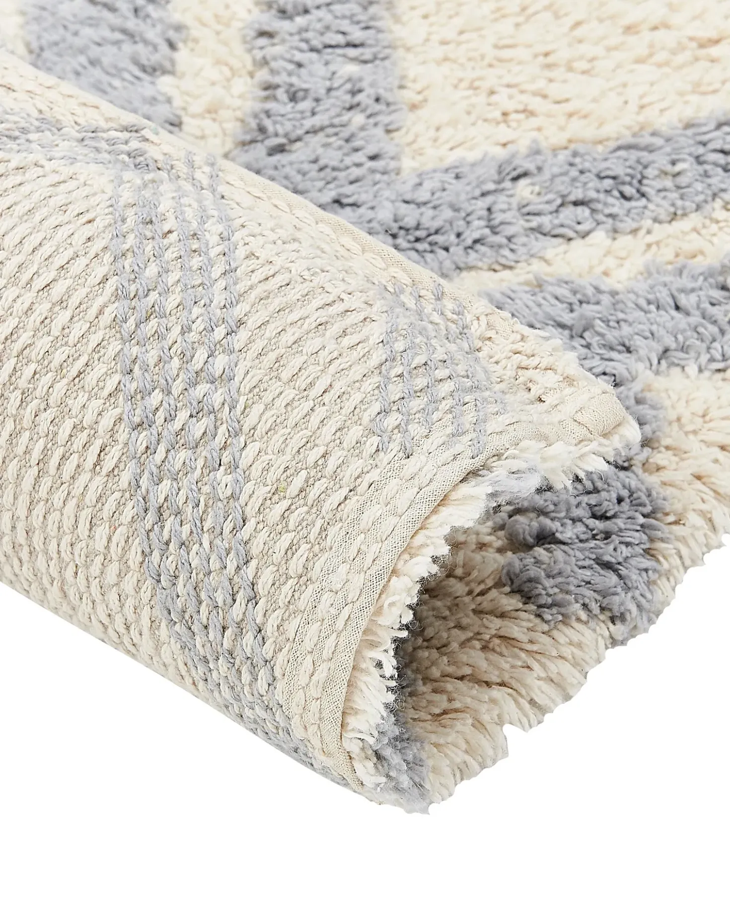 Tappeto NEVSEHIR Beige 160 x 230 cm Cotone