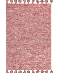 Tappeto NIGDE Rosso 160 x 230 cm Cotone