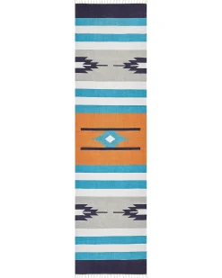 Tappeto NORATUS Multicolore 80 x 300 cm Cotone Kilim
