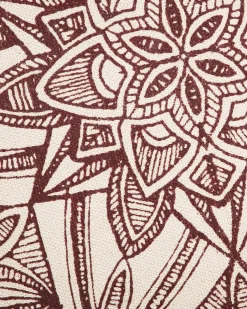 Tappeto OLTU Rosso ø 120 cm Cotone