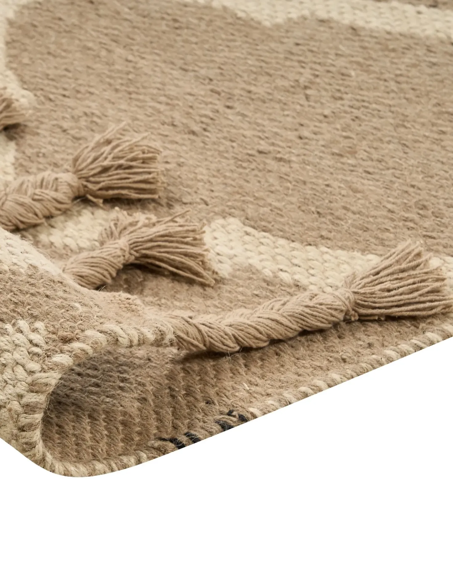 Tappeto ORENCIK Beige 200 x 300 cm Iuta