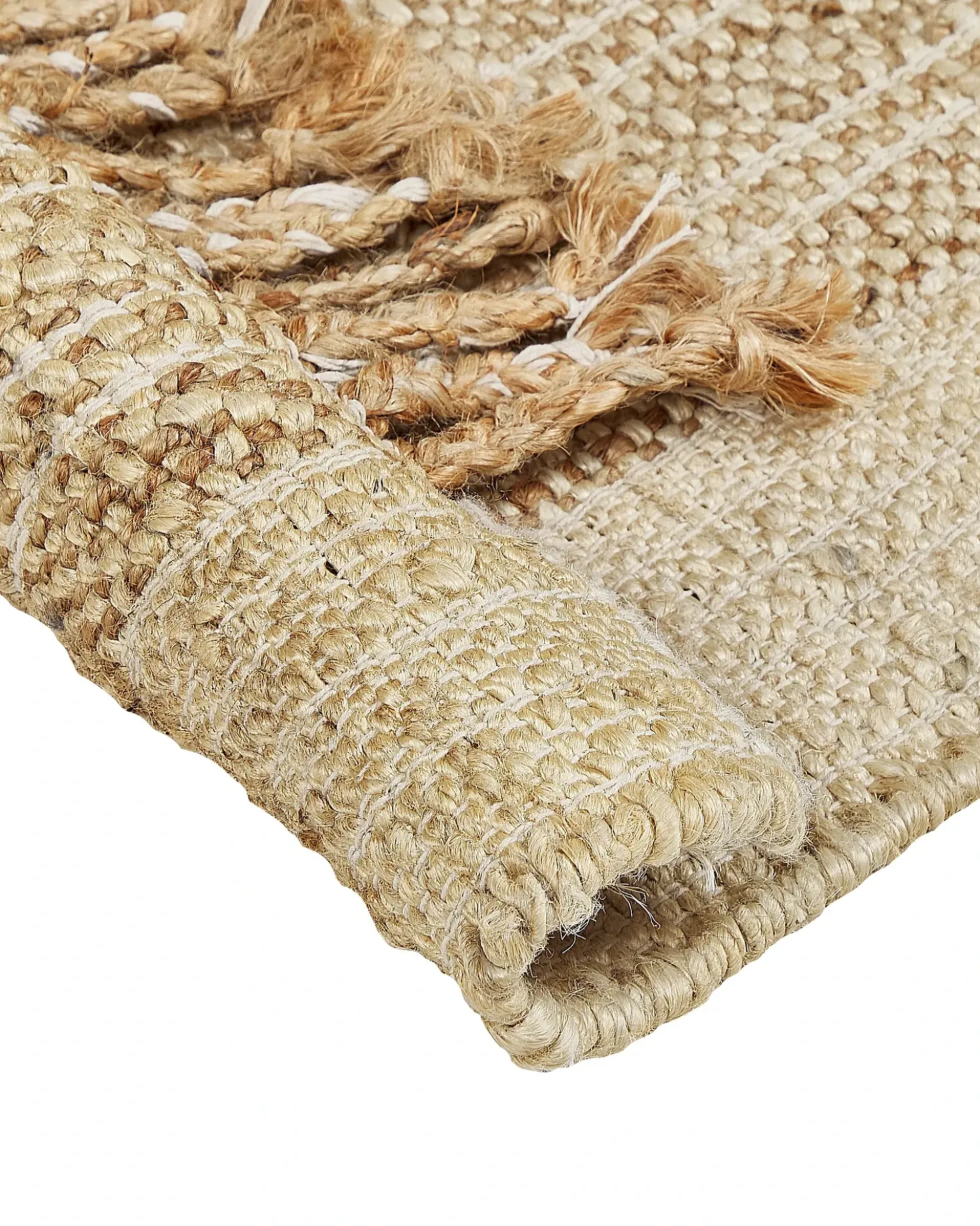 Tappeto ORTAOBA Beige 160 x 230 cm Iuta