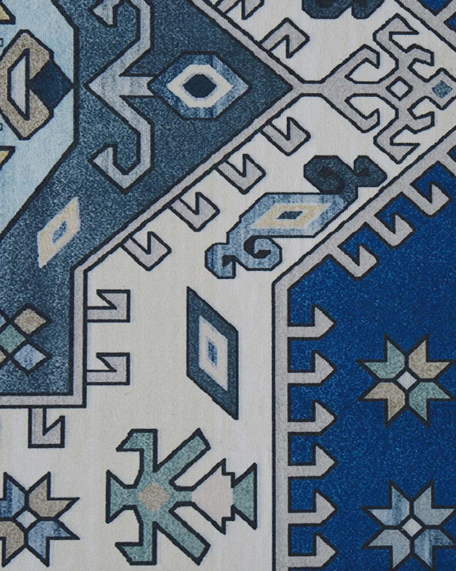 Tappeto PARVAKADLI Blu 80 x 300 cm