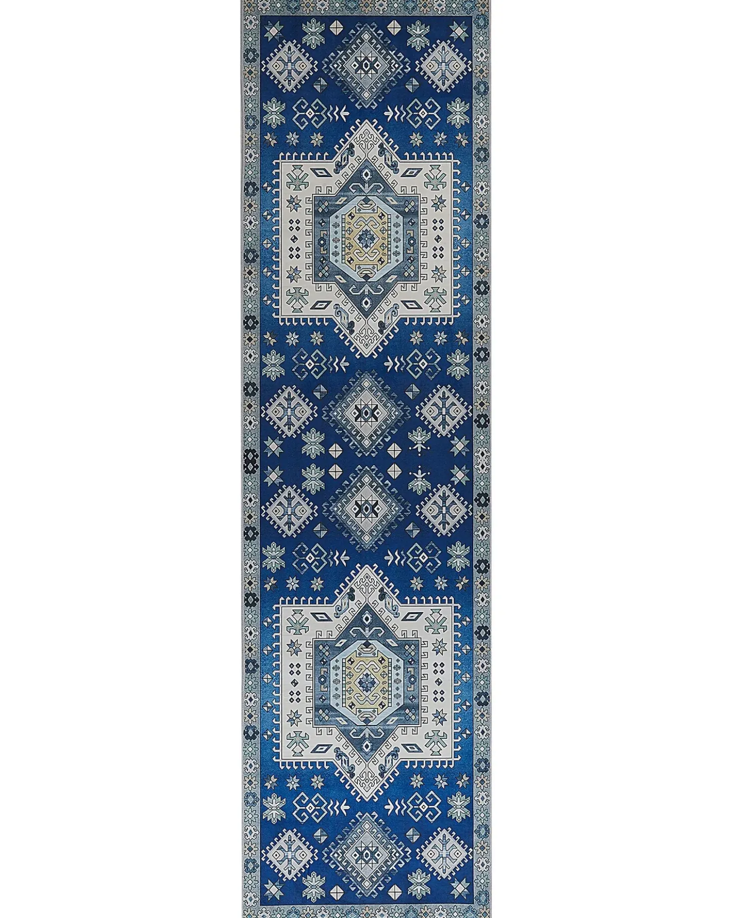 Tappeto PARVAKADLI Blu 80 x 300 cm