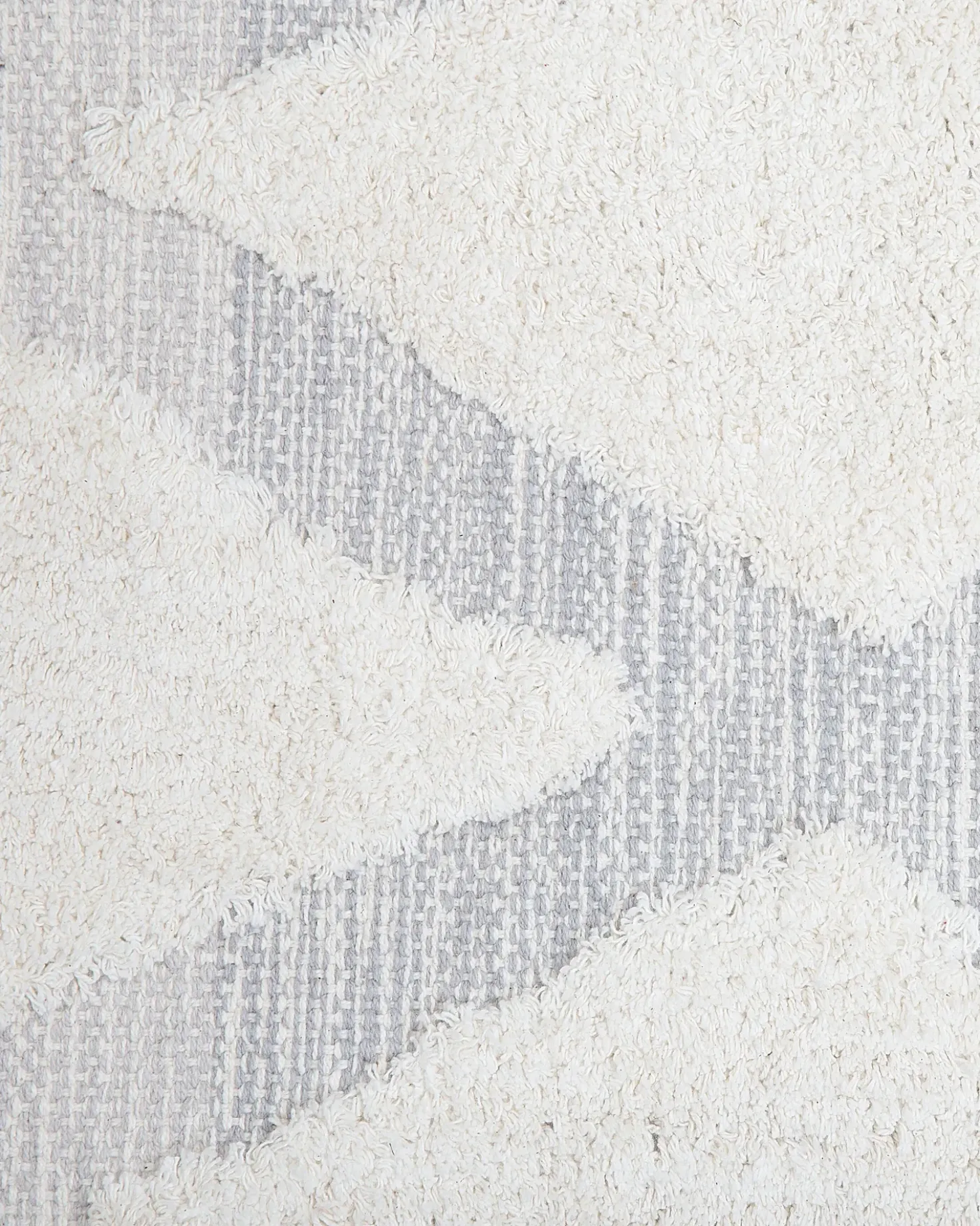 Tappeto PENDIK Beige chiaro 140 x 200 cm Cotone