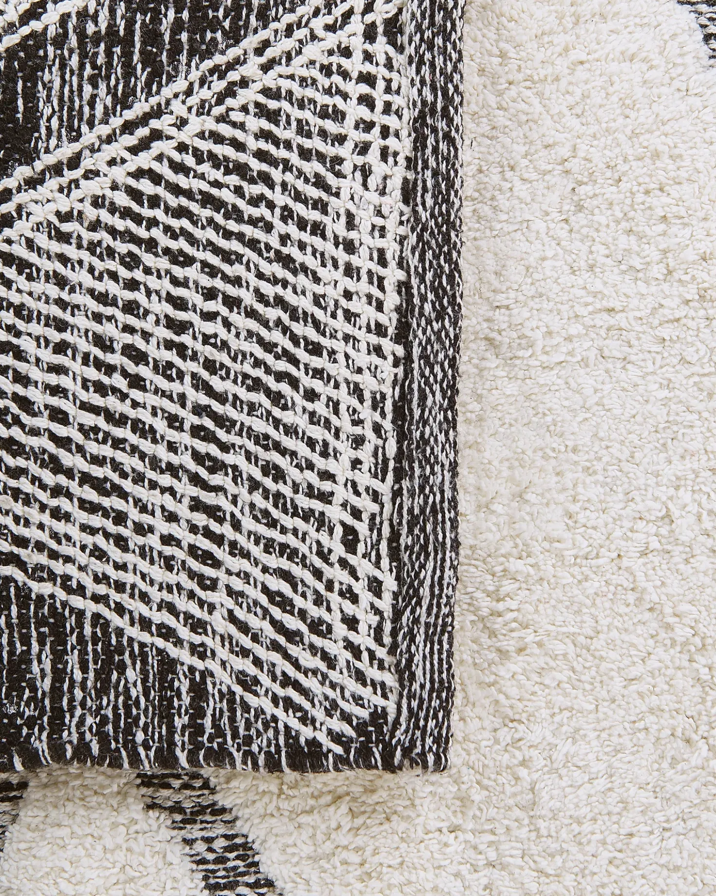 Tappeto PENDIK Beige chiaro 80 x 150 cm Cotone