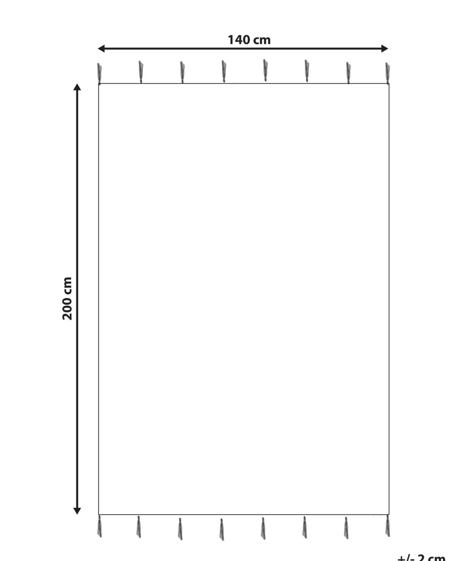Tappeto per bambini ALAKOL Multicolore 140 x 200 cm Cotone