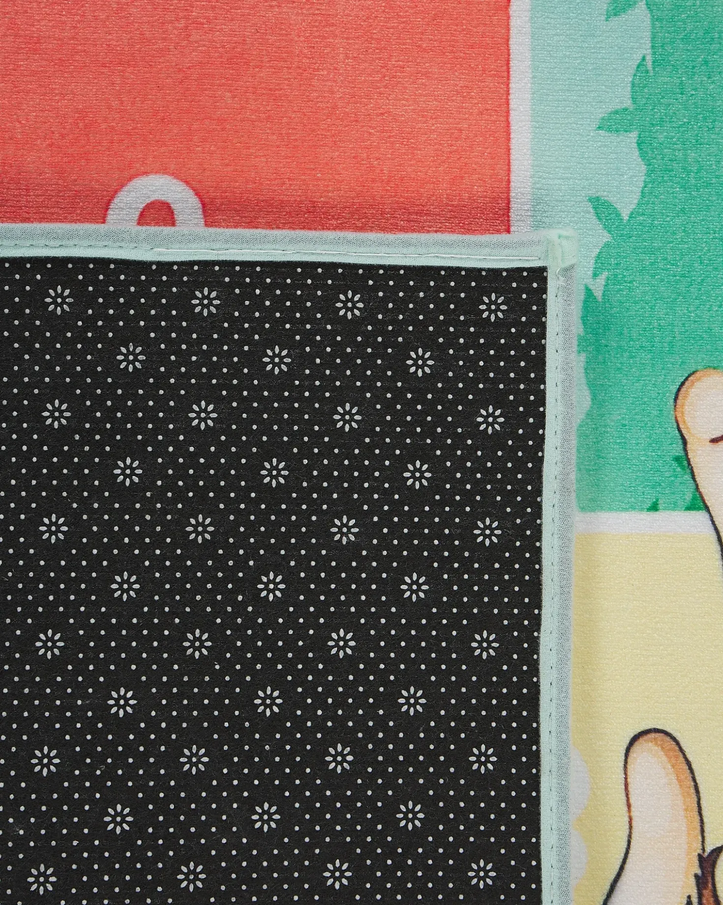 Tappeto per bambini BABADAG Verde 80 x 150 cm