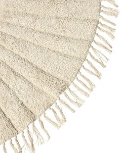 Tappeto per bambini BADHANI Beige ø 140 cm Cotone