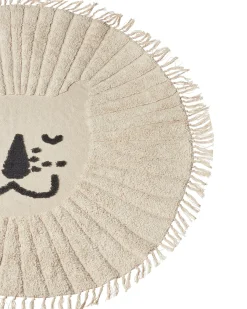 Tappeto per bambini BADHANI Beige ø 140 cm Cotone