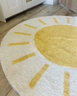 Tappeto per bambini BAIKER Beige ø 140 cm Cotone
