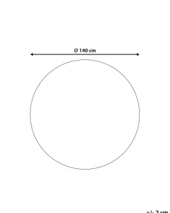 Tappeto per bambini BAIKER Beige ø 140 cm Cotone