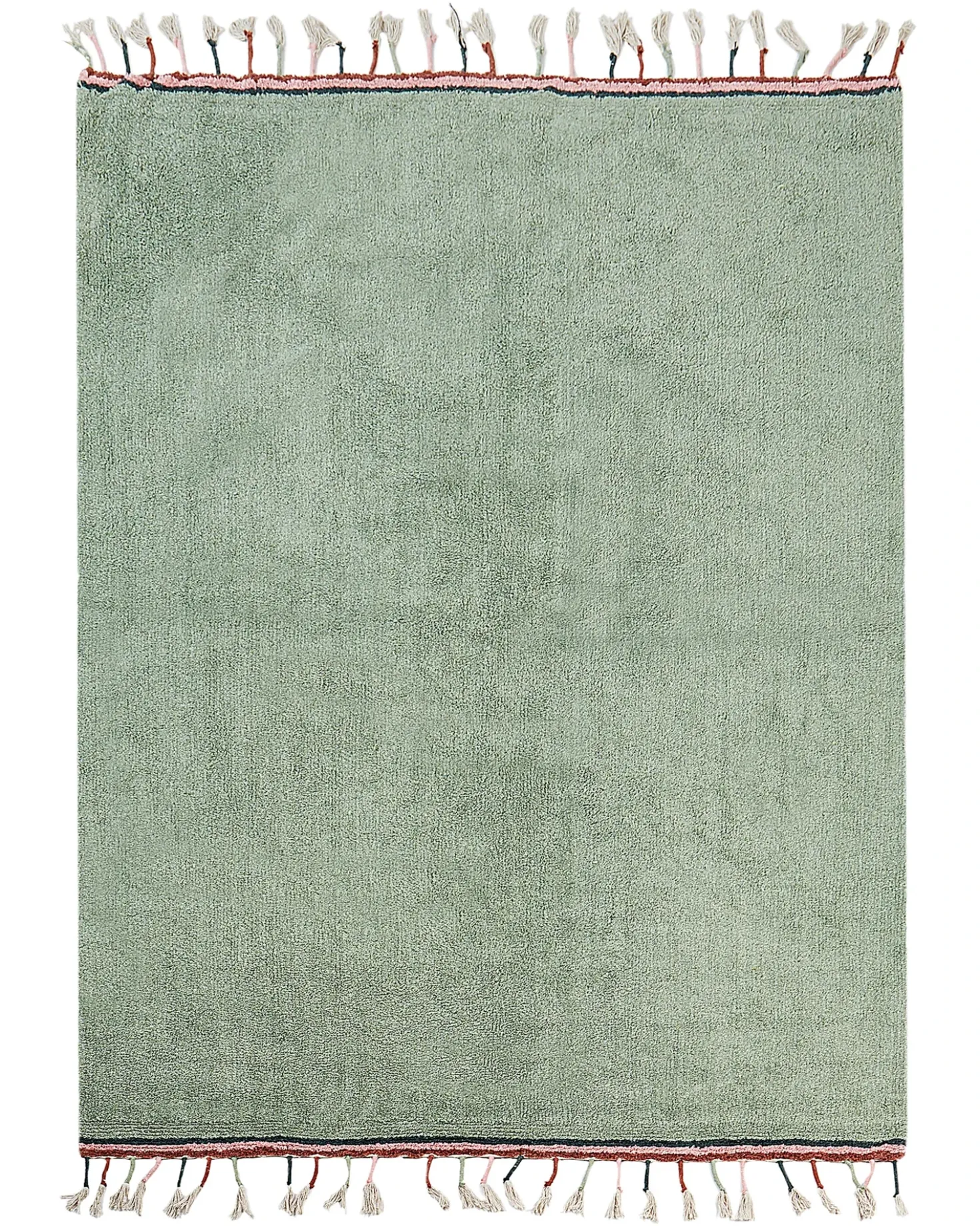 Tappeto per bambini CAPARLI Verde chiaro 140 x 200 cm Cotone