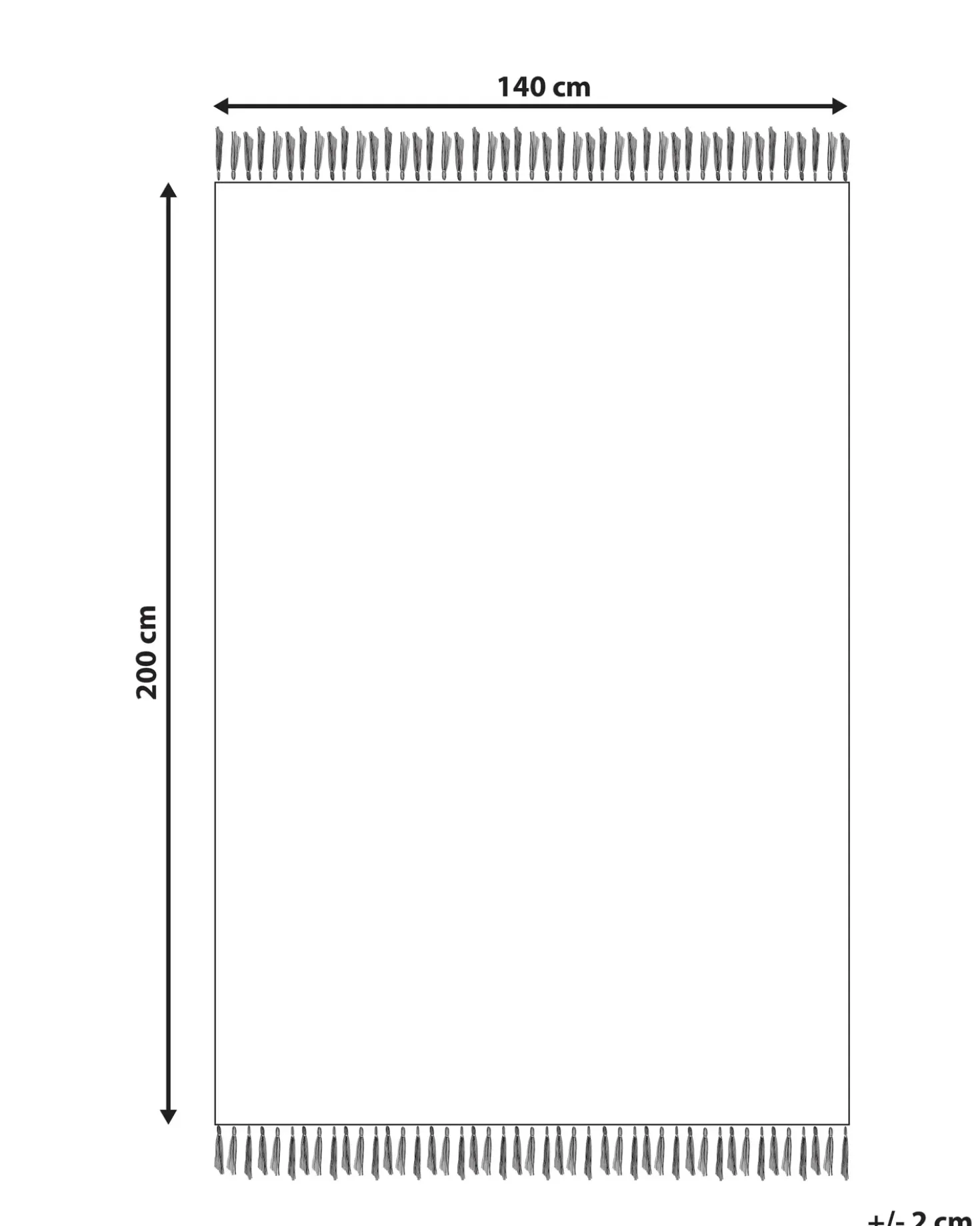 Tappeto per bambini CAPARLI Verde chiaro 140 x 200 cm Cotone