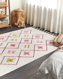 Tappeto per bambini CAVUS Bianco 160 x 230 cm Cotone