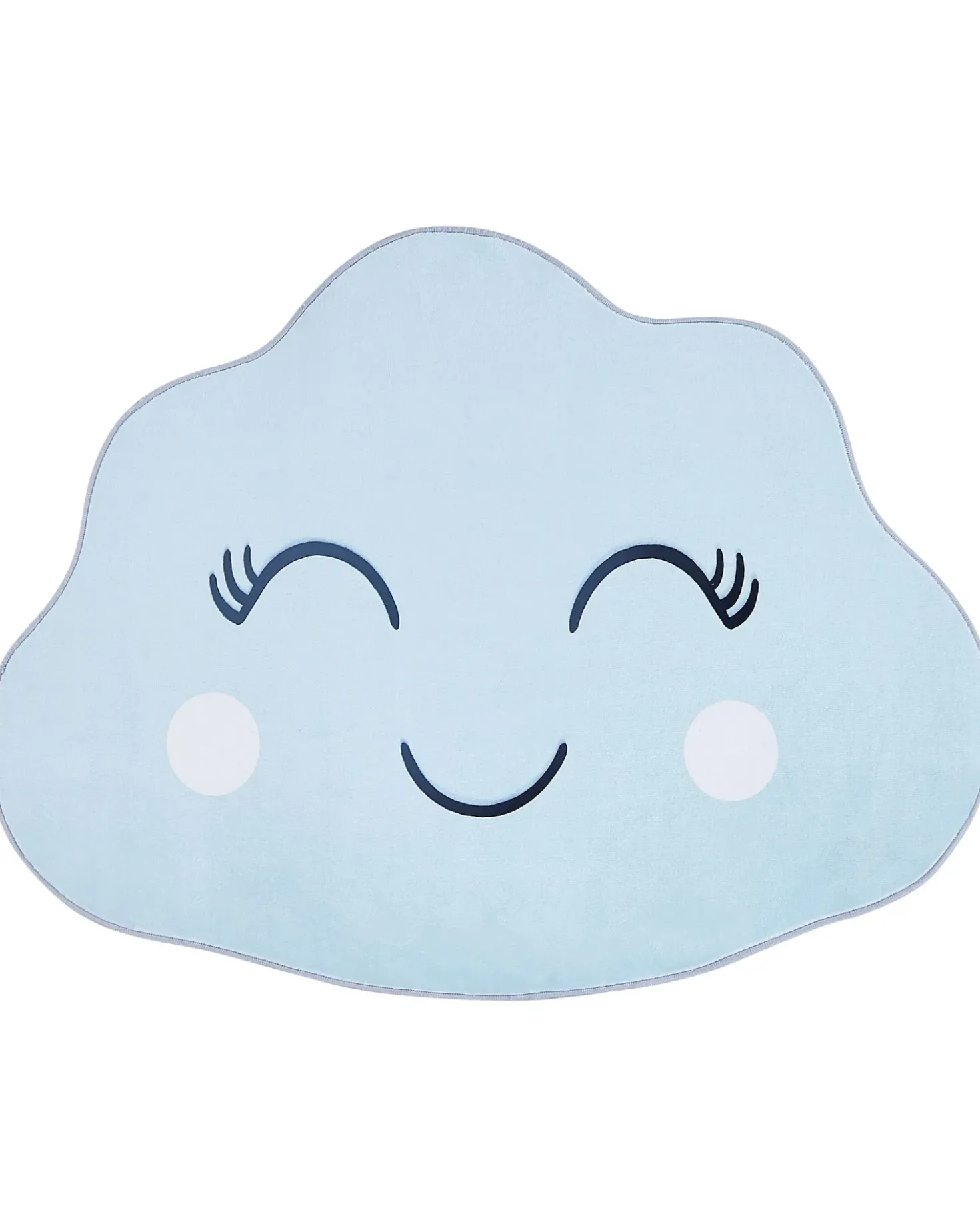 Tappeto per bambini CUMULUS Azzurro 90 x 120 cm