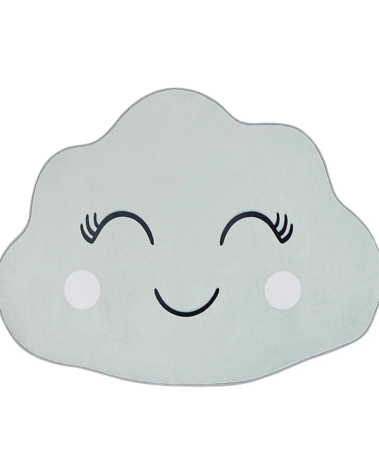 Tappeto per bambini CUMULUS Verde menta 90 x 120 cm