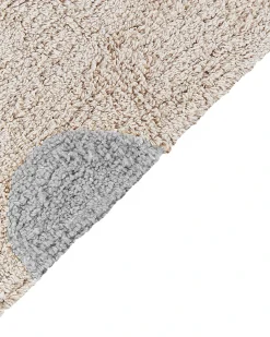 Tappeto per bambini DARDERE Grigio 140 x 200 cm Cotone