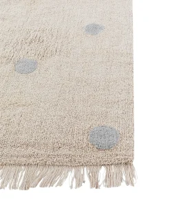 Tappeto per bambini DARDERE Grigio 140 x 200 cm Cotone