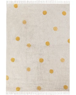 Tappeto per bambini DARDERE Giallo 140 x 200 cm Cotone