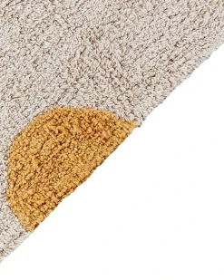 Tappeto per bambini DARDERE Giallo 140 x 200 cm Cotone