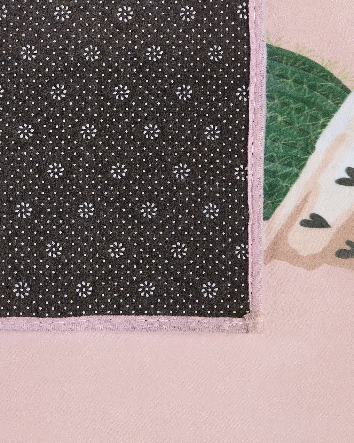 Tappeto per bambini ELDIVAN Rosa 80 x 150 cm