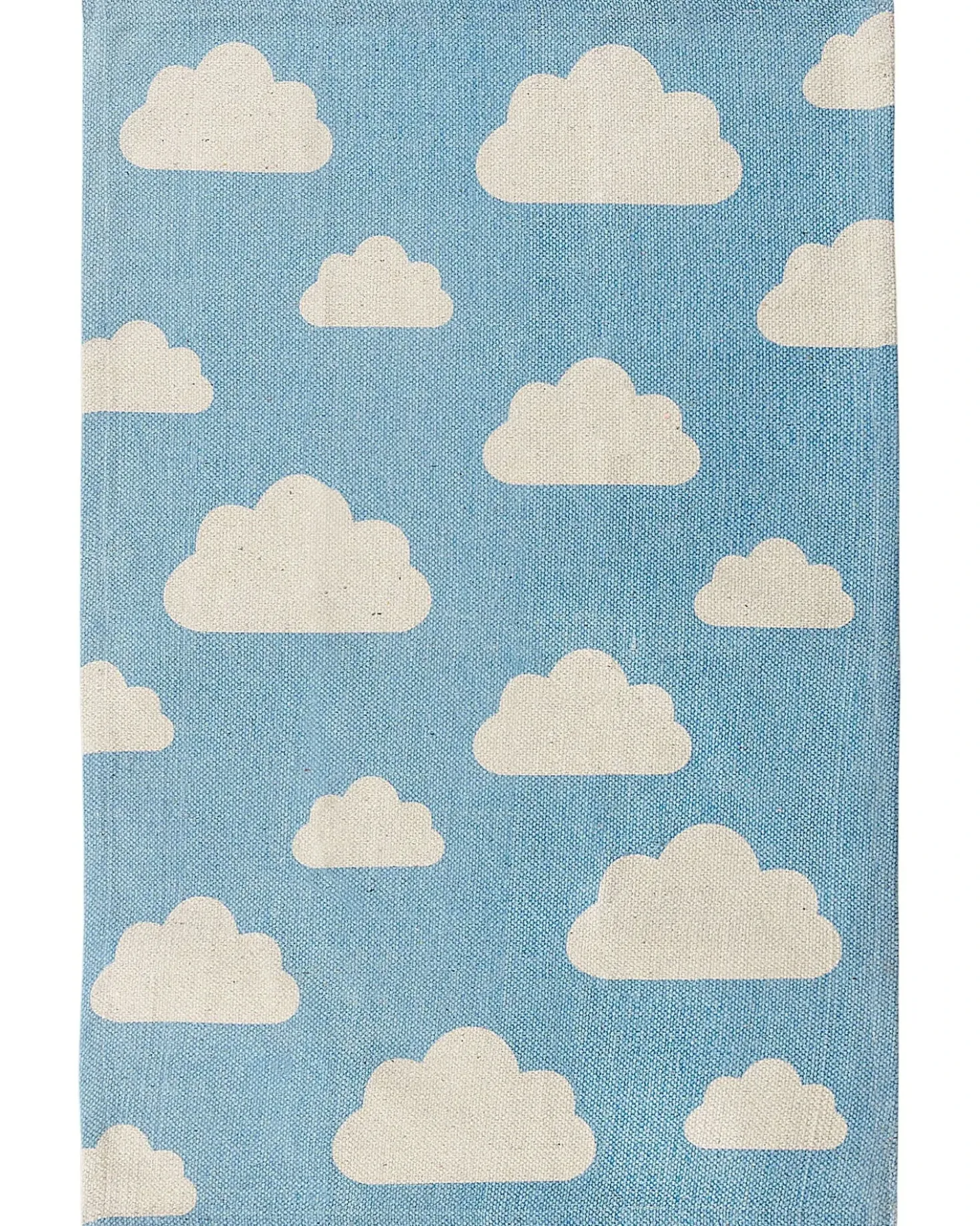 Tappeto per bambini GWALIJAR Blu 60 x 90 cm Cotone