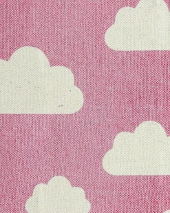 Tappeto per bambini GWALIJAR Rosa 60 x 90 cm Cotone