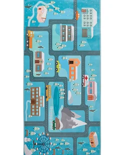 Tappeto per bambini KIGI Blu 80 x 150 cm