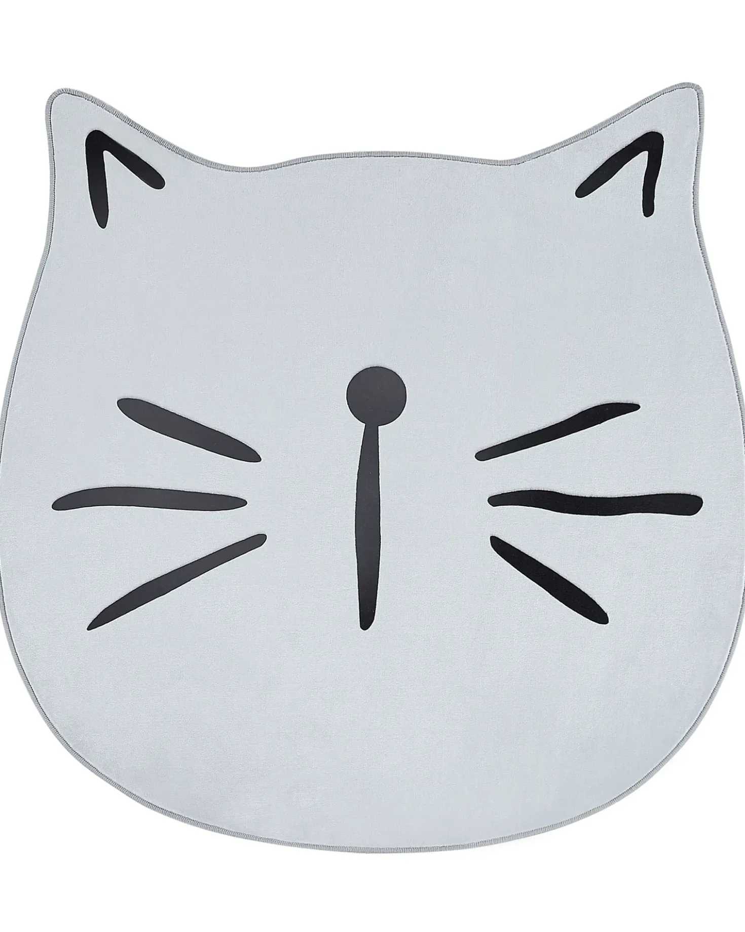 Tappeto per bambini KITTY Grigio ø 100 cm