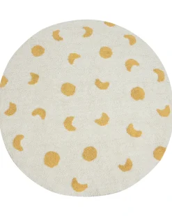 Tappeto per bambini LOTI Beige ø 140 cm Cotone