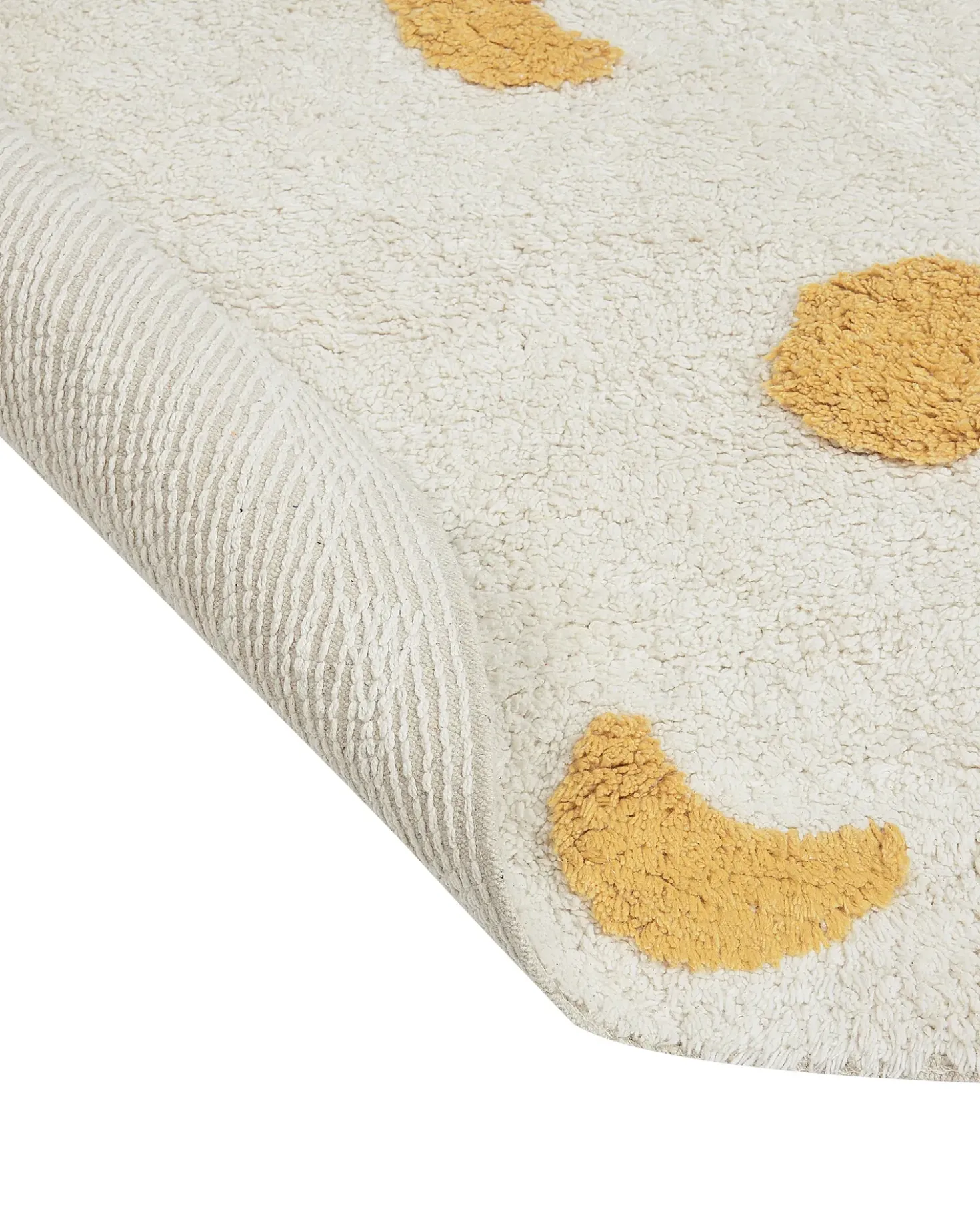 Tappeto per bambini LOTI Beige ø 140 cm Cotone