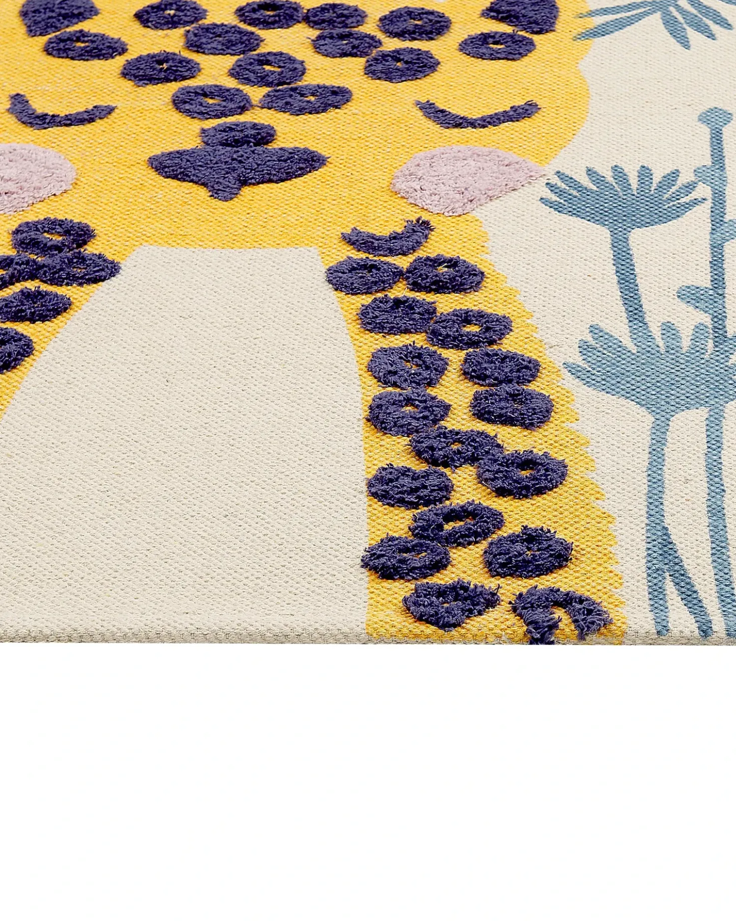 Tappeto per bambini LUAS Multicolore 80 x 150 cm Cotone