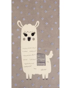 Tappeto per bambini LUBUK Marrone 80 x 150 cm Cotone
