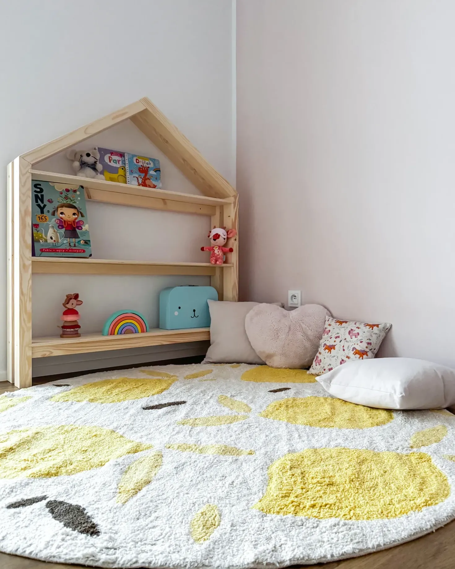 Tappeto per bambini MAWAND Beige ø 140 cm Cotone