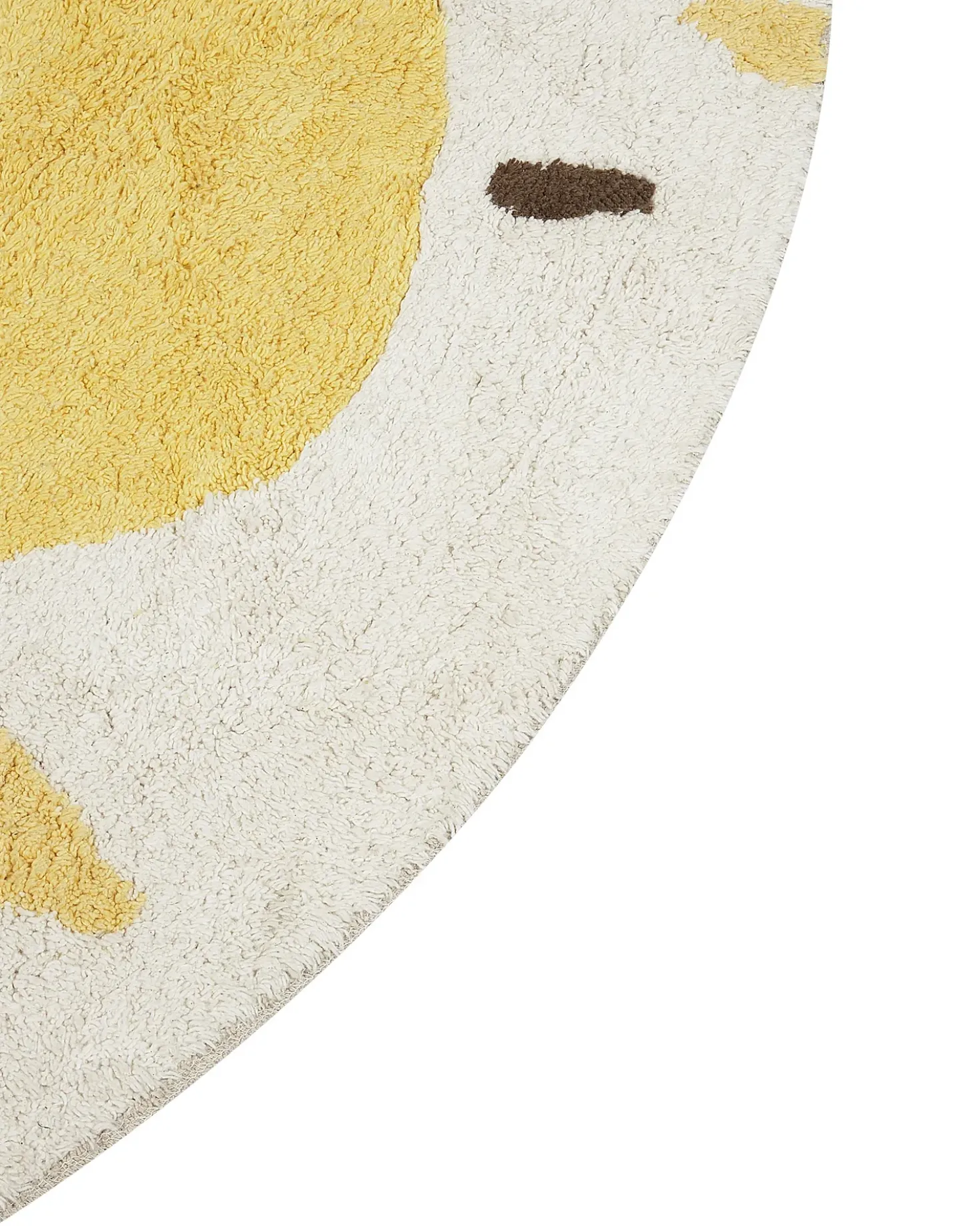 Tappeto per bambini MAWAND Beige ø 140 cm Cotone