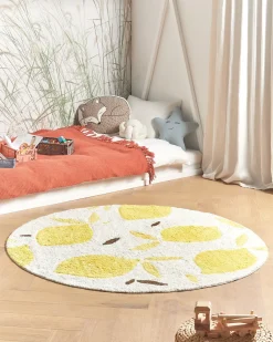 Tappeto per bambini MAWAND Beige ø 140 cm Cotone