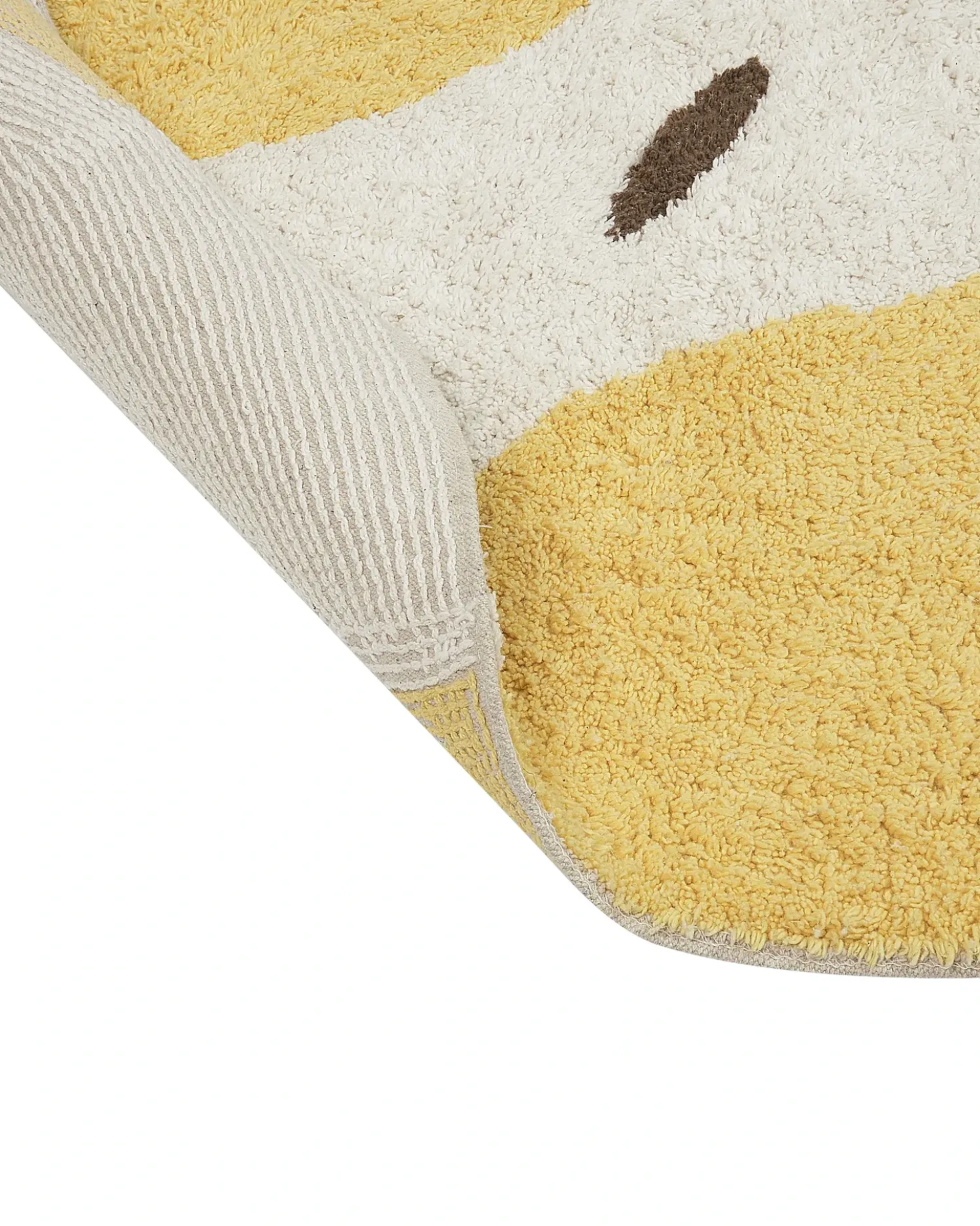 Tappeto per bambini MAWAND Beige ø 140 cm Cotone