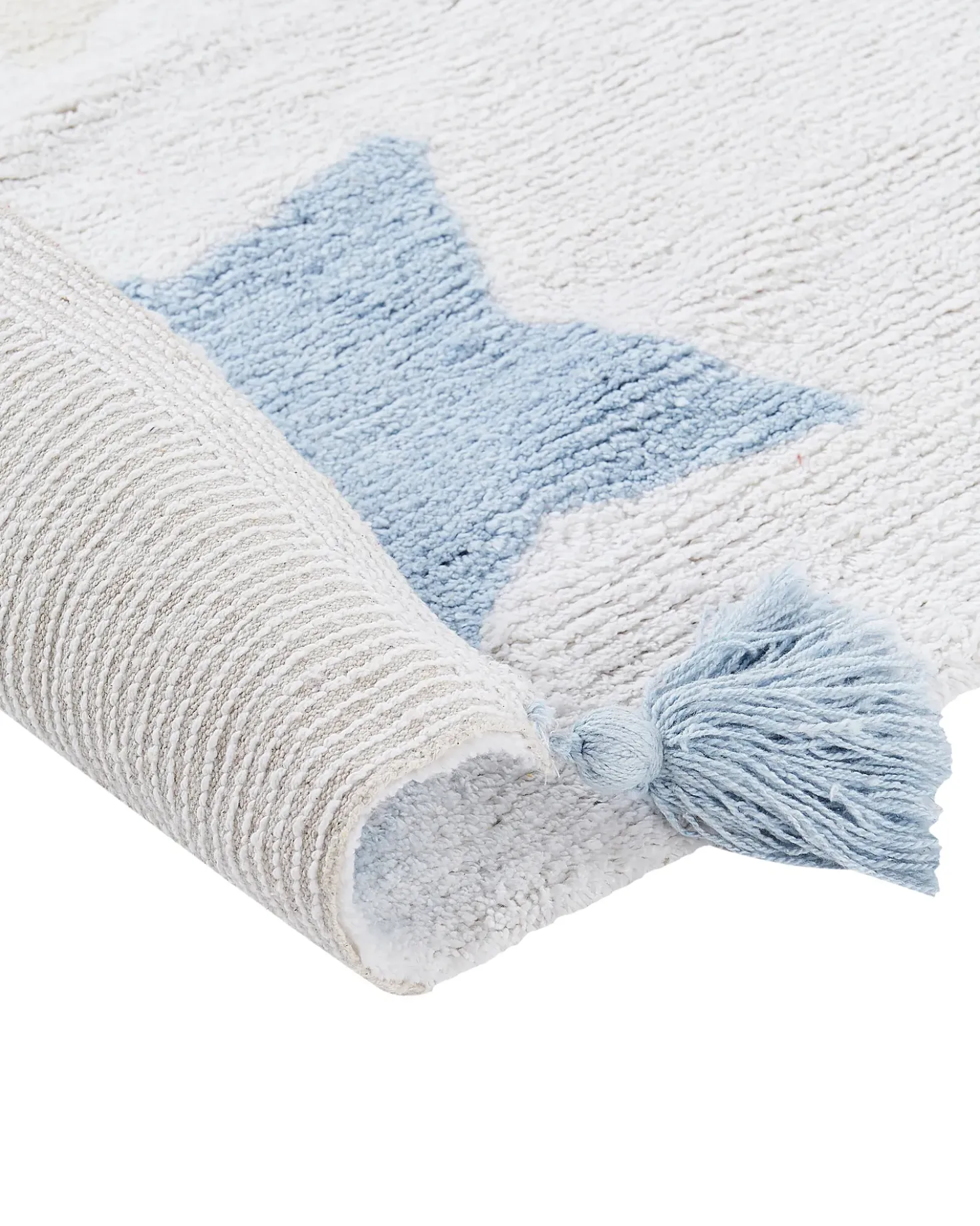 Tappeto per bambini MEREVI Multicolore 140 x 200 cm Cotone