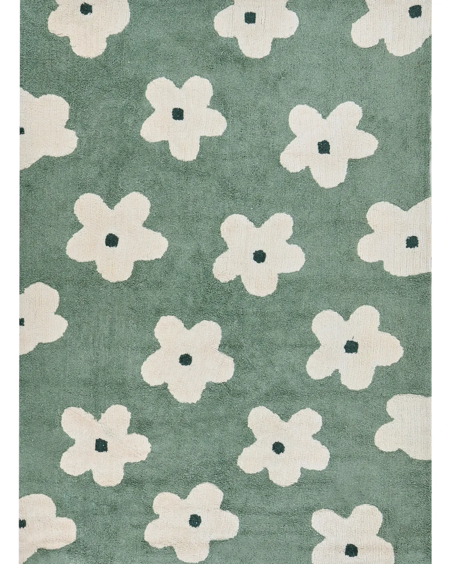 Tappeto per bambini MOKHVA Verde 160 x 230 cm Cotone