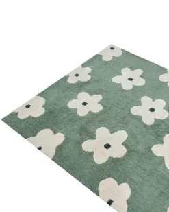 Tappeto per bambini MOKHVA Verde 160 x 230 cm Cotone