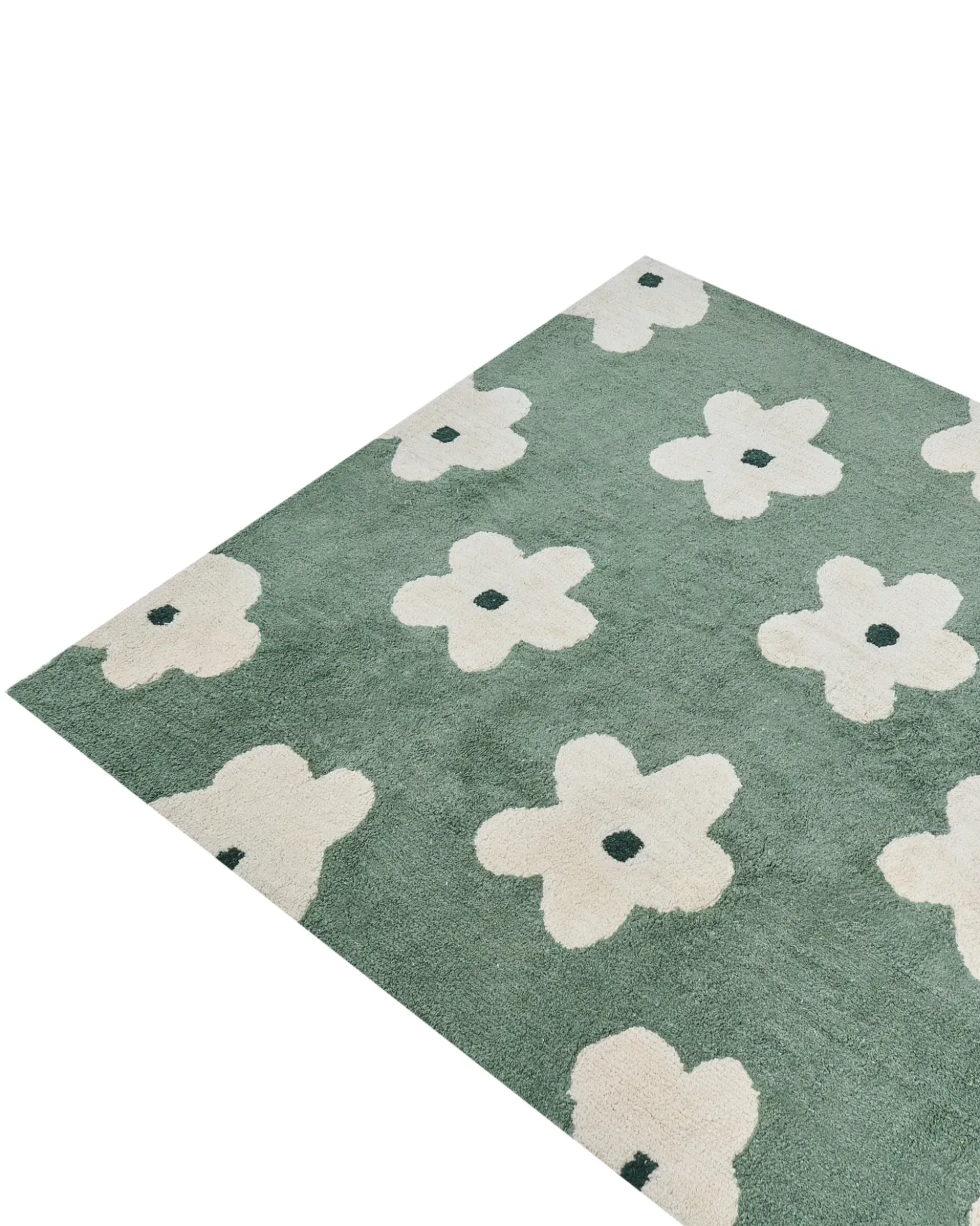 Tappeto per bambini MOKHVA Verde 160 x 230 cm Cotone