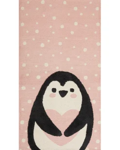 Tappeto per bambini PENGKOL Rosa 80 x 150 cm Cotone
