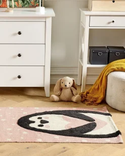 Tappeto per bambini PENGKOL Rosa 80 x 150 cm Cotone