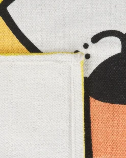 Tappeto per bambini RANCHI Giallo 60 x 90 cm Cotone
