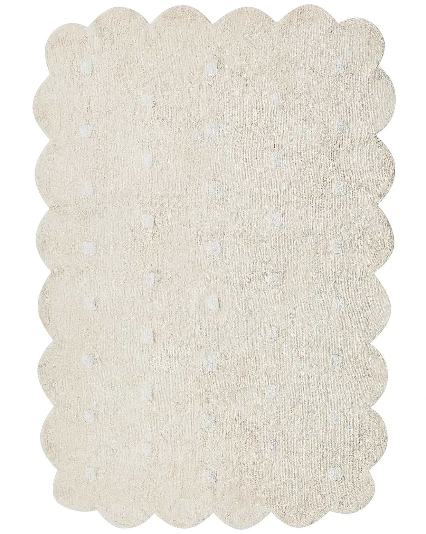 Tappeto per bambini SAREKI Beige 140 x 200 cm Cotone
