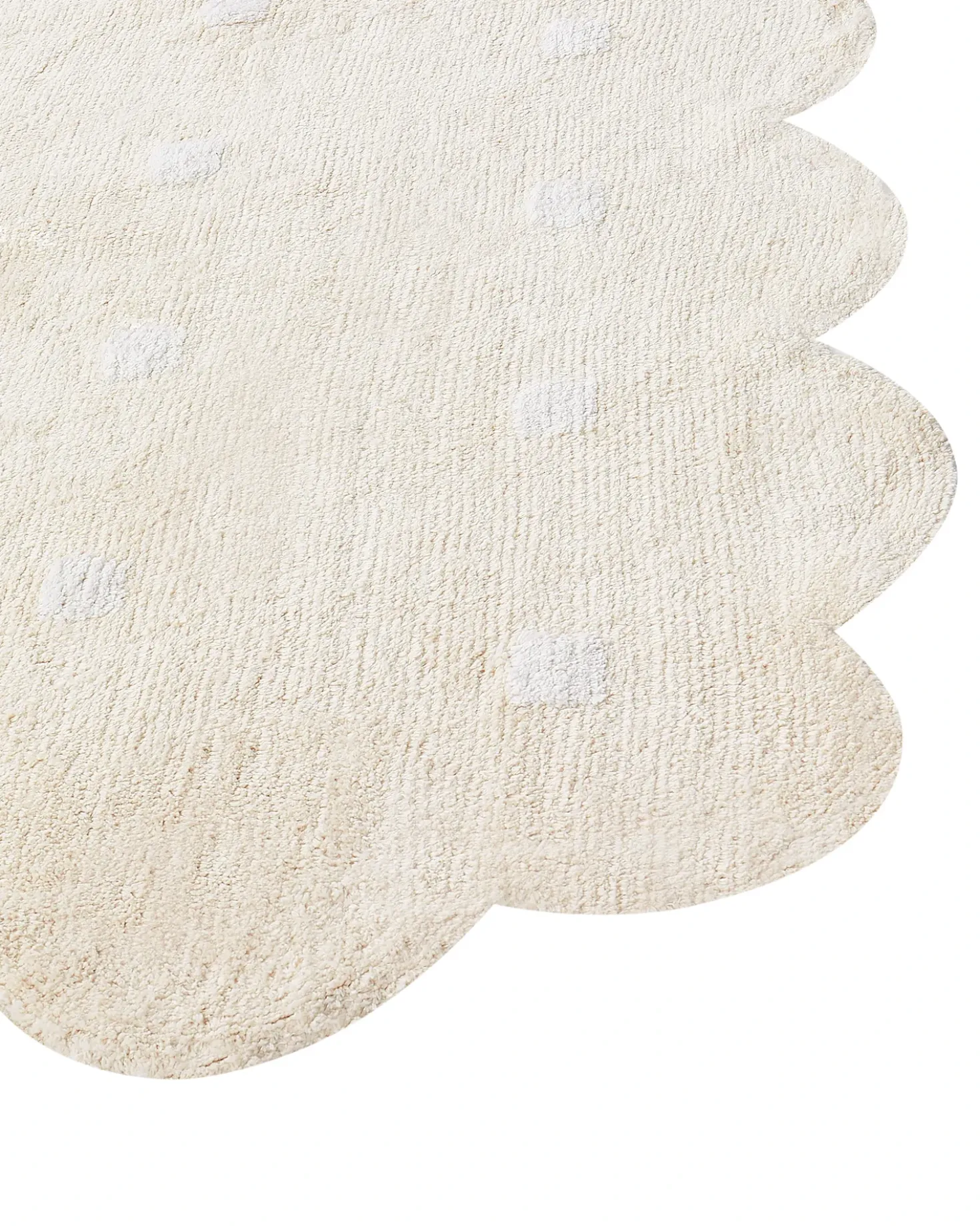 Tappeto per bambini SAREKI Beige 140 x 200 cm Cotone
